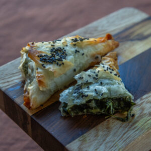 Phylo de espinaca y queso