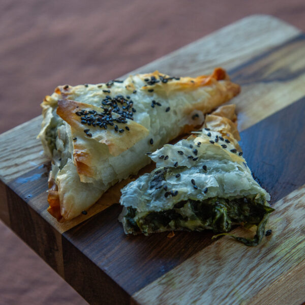 Phylo de espinaca y queso
