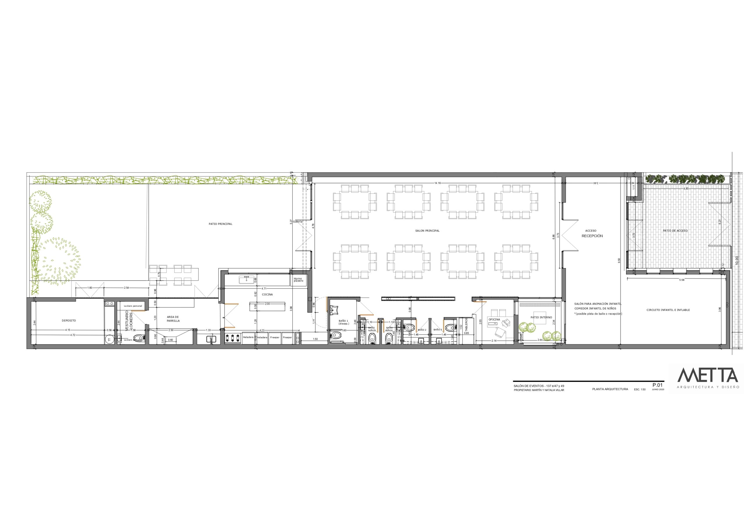 PLANO SALON